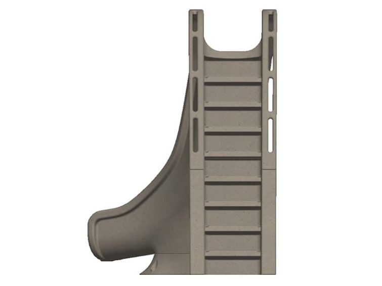 Global Tidal Wave Slide Right Turn Sand | GPPSTW-SAND-R