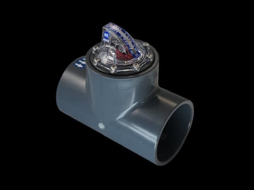 H2Flow Valve Body W/Check Sch40 Pipe , 2-1/2" | FV-25