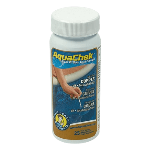 AquaChek Copper 3-in-1 Test Strips, 25/Pack | 661454E