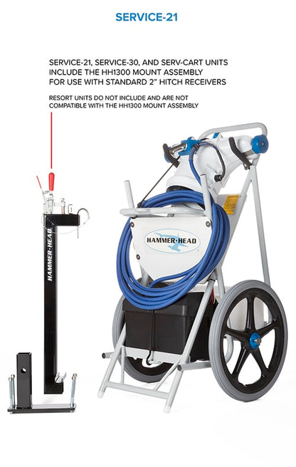 Hammerhead Service Unit Complete w/ 60' Cord | SERVICE-21-60