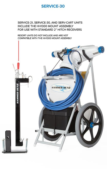 Hammerhead Service Unit W/30" Head Complete | SERVICE-30