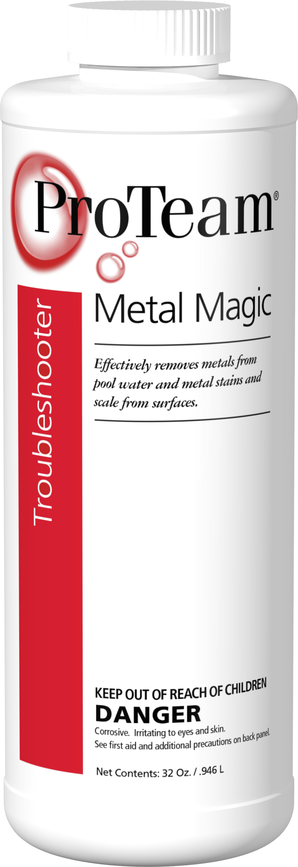 ProTeam Metal Magic Metal Remover 32 fl oz Bottle 12/Case | C003242-CS20Q
