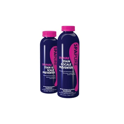 SpaPure Stain & Scale Preventer Metal Remover 32 fl oz Bottle 12/Case | C003249-CS20Q