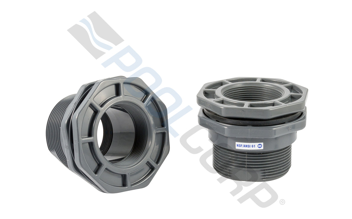 Hayward HCXFBFA1001 HCF Series Sand Filter Bulkhead Fitting Assembly 2 Pack