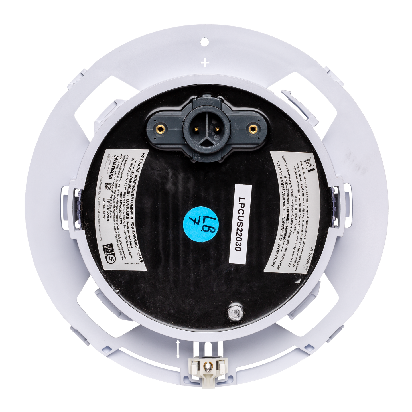 Hayward Universal ColorLogic 2.0 LED Pool Light, 53.2 W, 12 V, 30' Cord | LPCUS22030