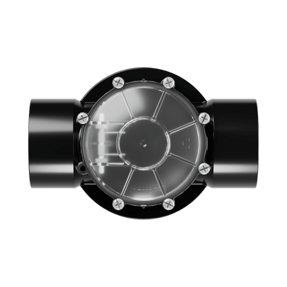 Hayward 2" X 2.5" PVC Check Valve, Dark Gray | PCV2S2DGR