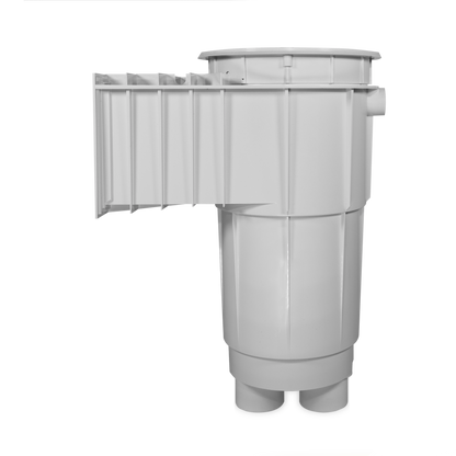 Hayward Skim Master Skimmer, 2" S x 2-1/2" SP w/Float Valve,Tan Cover, Over Flo Port, White, Concrete  | SP1072S210FVA