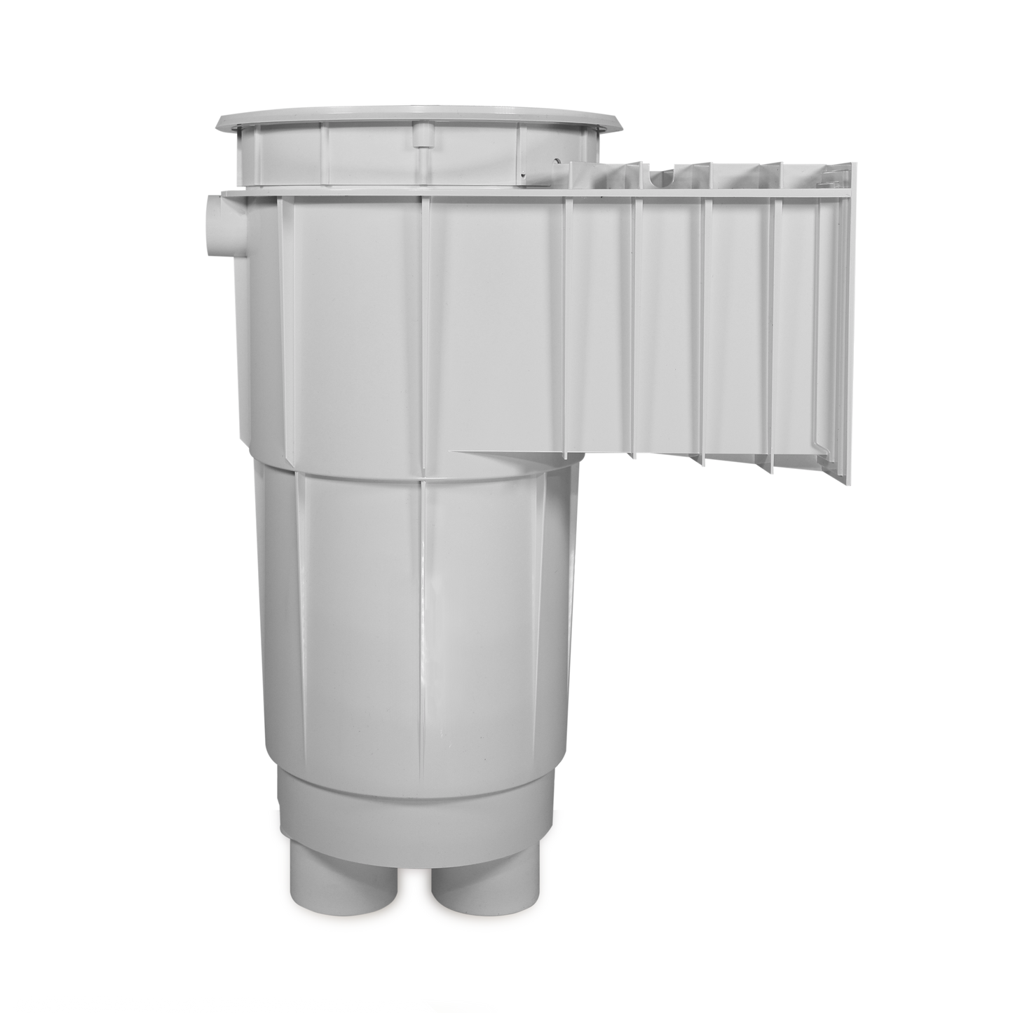 Hayward Skim Master Skimmer, 2" S x 2-1/2" SP w/Float Valve,Tan Cover, Over Flo Port, White, Concrete  | SP1072S210FVA