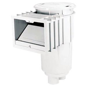 Hayward Skim Master Skimmer, 2" Threaded W/Over-Flo Port, White | Sp1072T2