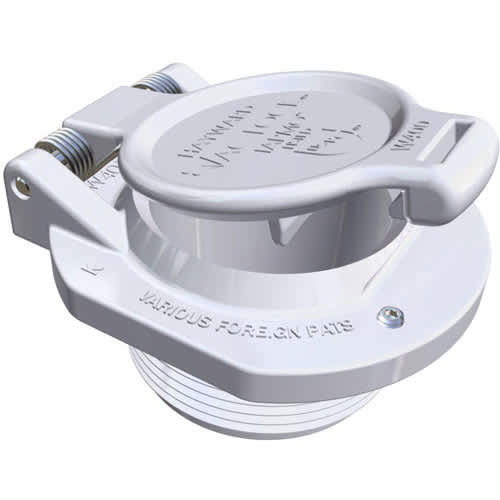 Hayward Hydrostream Insider Fitting, 1-1/2" Slip, 1" Eye Opening, White | SP1421E