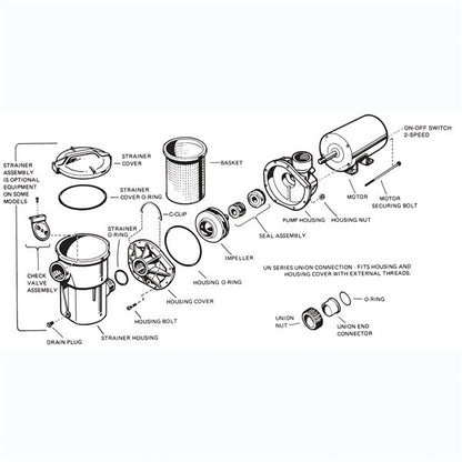 Hayward PowerFlo Pump On/Off Switch | SPX1500S8