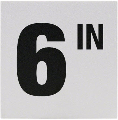 Inlays 6 In Non-Skid 6X6 Marker Tile | C620506