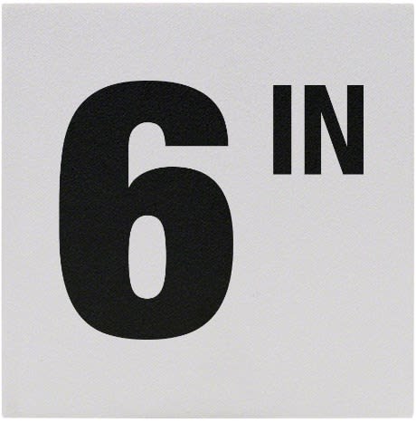 Inlays 6 In Non-Skid 6X6 Marker Tile | C620506