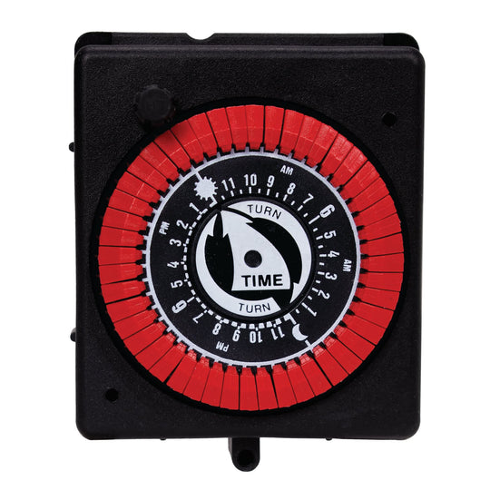 Intermatic 24 Hr. Panel Mount Timer, 120 VAC For Pf & Rc Series Products Intermatic 24-Hr Clock Only For Pf1103T | PB913N66