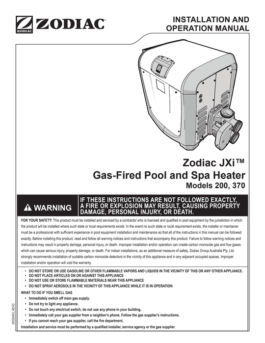 Jandy JXi Pool Heater Ingiter Kit | R0457502