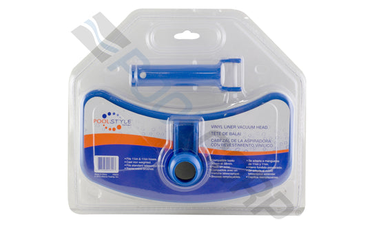 PoolStyle K023CB/SCP Deluxe Series Kidney Weighted Vinyl Liner Vac Head