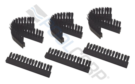 PoolStyle K300ASM01BU Replacement Brush Set for PS875 Vac Head Set of 3