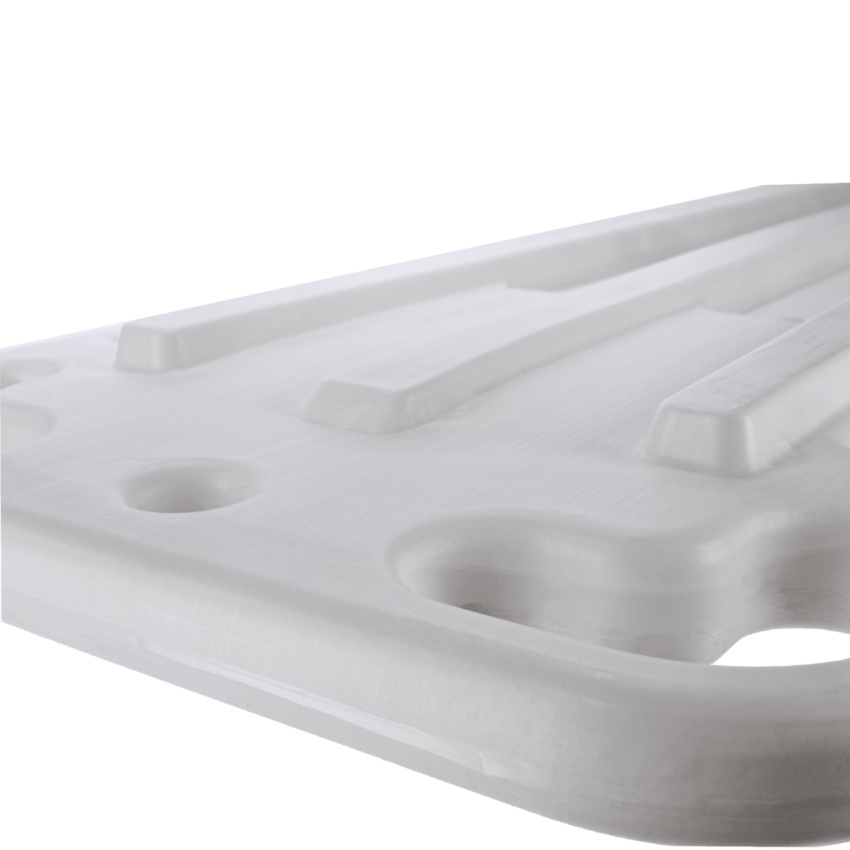 Kemp AB Adult Foam-Filled Backboard | 10-993-WHI