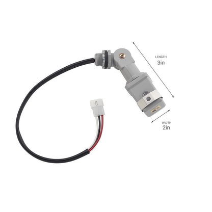 Photocell Remote, 3" Black Plastic For All Plus, Contractor and Professional Series Transformers, 12 V Landscape Light Plug-In Transformer