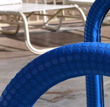 Koolgrip 4' Royal Blue 1.625"-1.9" Rail Cover | KGS401RB