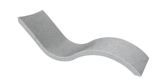 Ledge Signature Chaise Granite Gray | LL-SG-C-GG