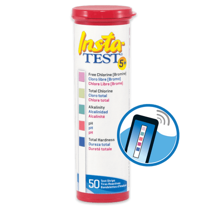 LaMotte InstaTest 5+ TestStrip (50 Strips/Bottle) 12/Case | 2977-BC-12