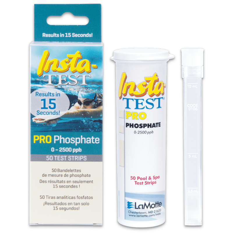 Lamotte Insta-Test Pro Lr Phosphate, Multilingual, 50/Btl Lamotte Insta-Test Pro Phosph Test Strips 50-In-1 3021-H-6  | 3021-H-6