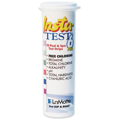 Lamotte Insta-Test 6-Way Plus Blister Carded, 50 Strips | 3028-BC-12
