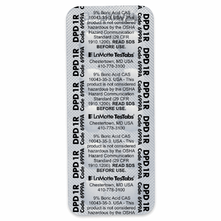 Lamotte DPD #1R Testabs, 100 Tabs | 6999A-J