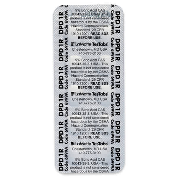 Lamotte Chlorine DPD #1 RAPID TesTabs Tablets, 1000 Tabs | 6999A-M