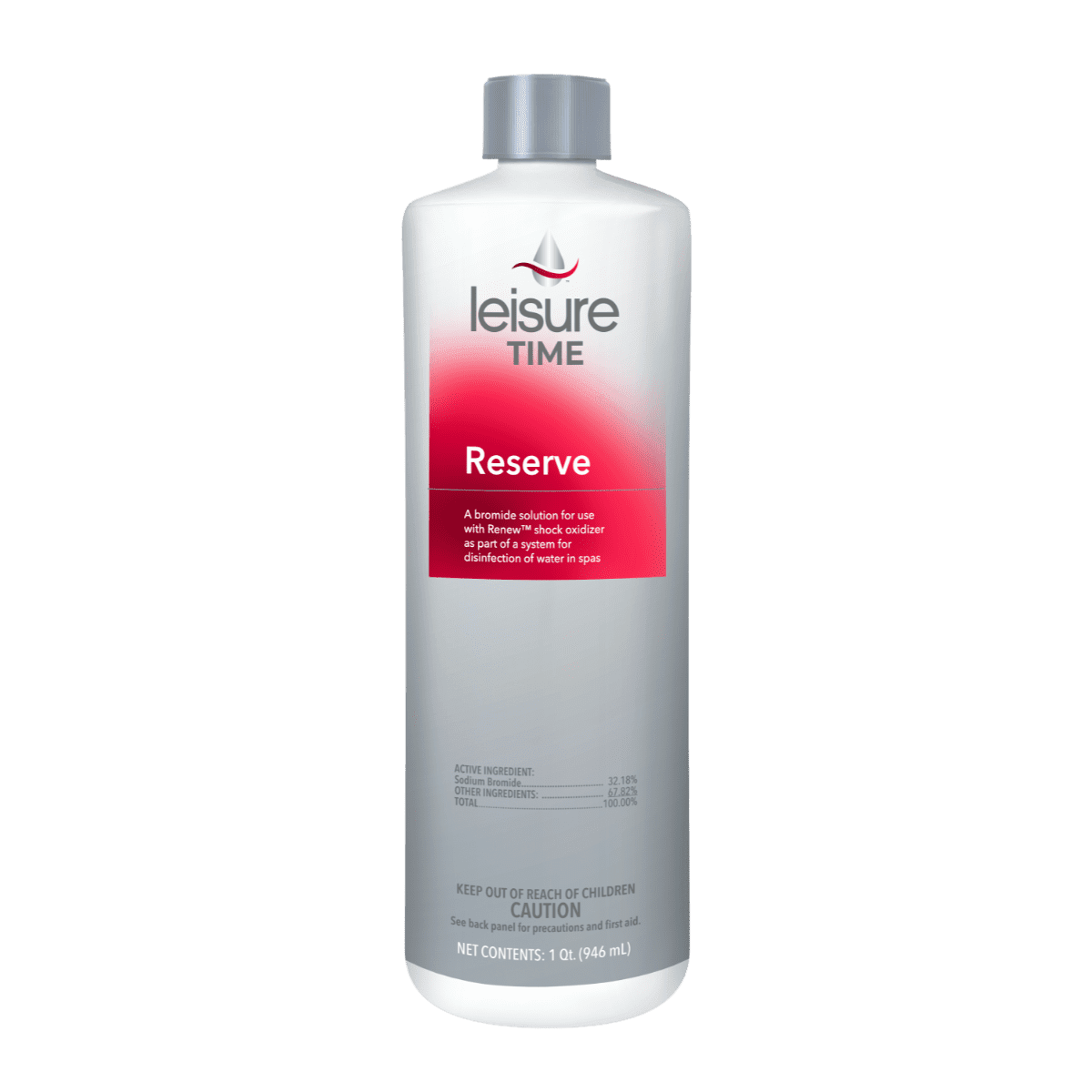 Leisure Time Spa Reserve Bromine Sanitizer, 32 oz Bottle, 12/Case | LT43