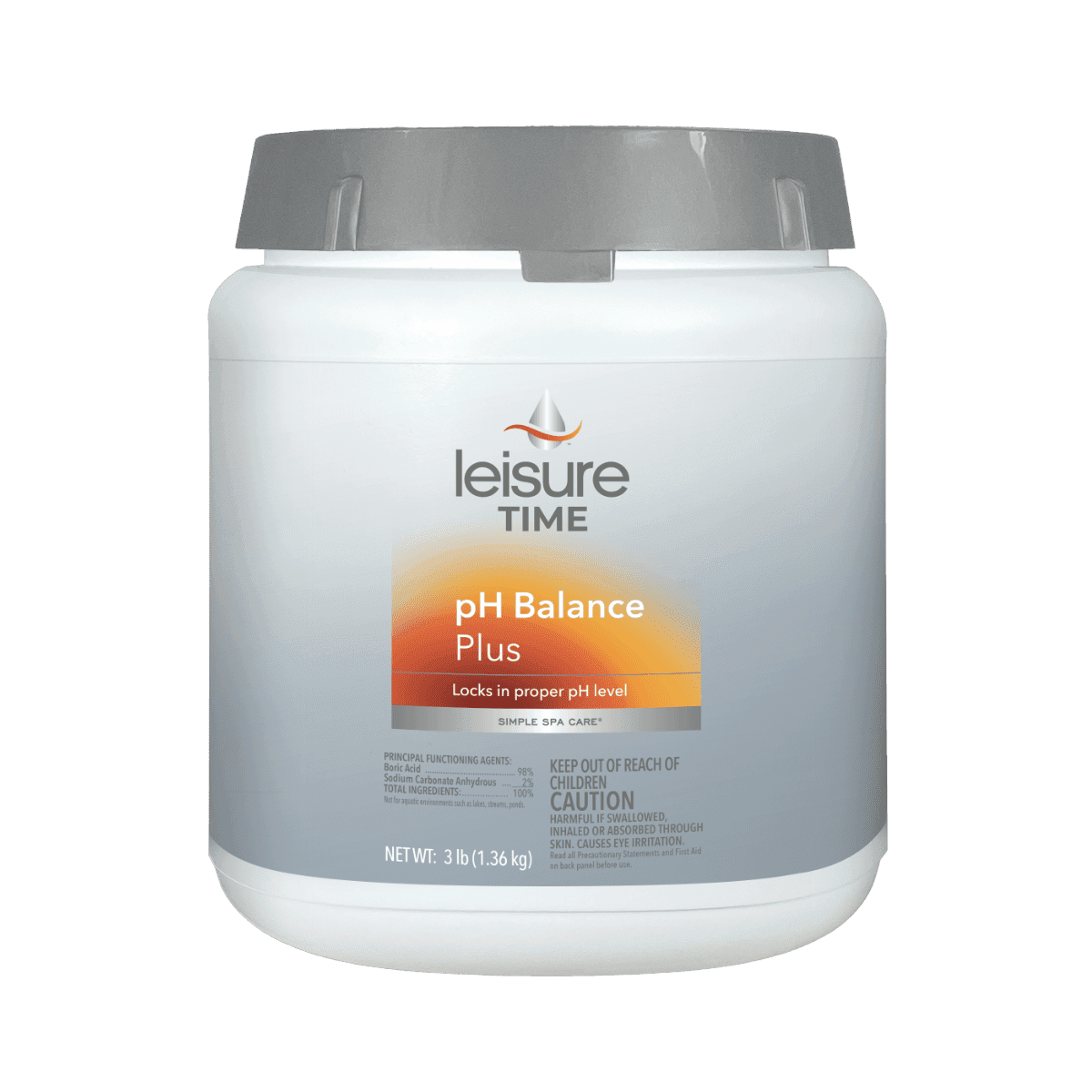 Leisure Time Spa pH Balancer, 3 lb Bottle | LT28