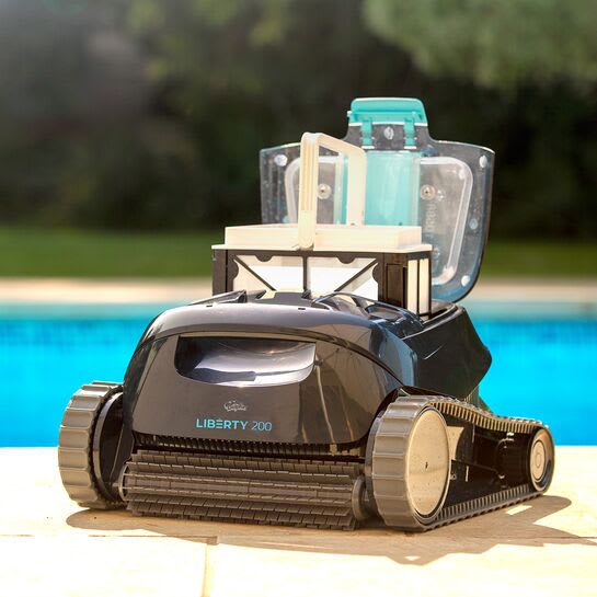Maytronics Dolphin Liberty 200 Cordless Robotic In-Ground Pool Cleaner | 99998100-US