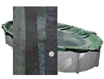 Above Ground Pool Mesh Winter Pool Cover 33' Round