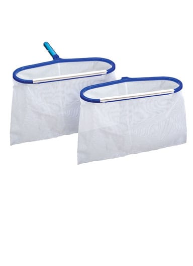 Ocean Blue Aluminum Leaf Rake with Net Heavy Duty - 125030