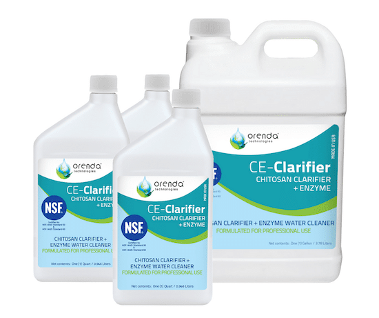 Orenda Chitosan Clarifier + Enzyme 32 fl oz Bottle 12/Case | ORE-50-140