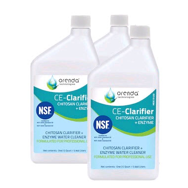Orenda Chitosan Clarifier + Enzyme 32 fl oz Bottle 12/Case | ORE-50-140