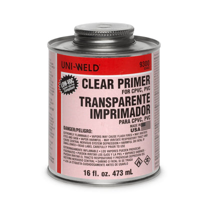 Oatey PVC Clear Primer - Pint | 9346S