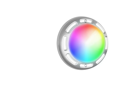 PAL Lighting 5-2/5" Multi-Color Nicheless Pool and Spa Light with 80' Cord with Plug - 64-EGN-80