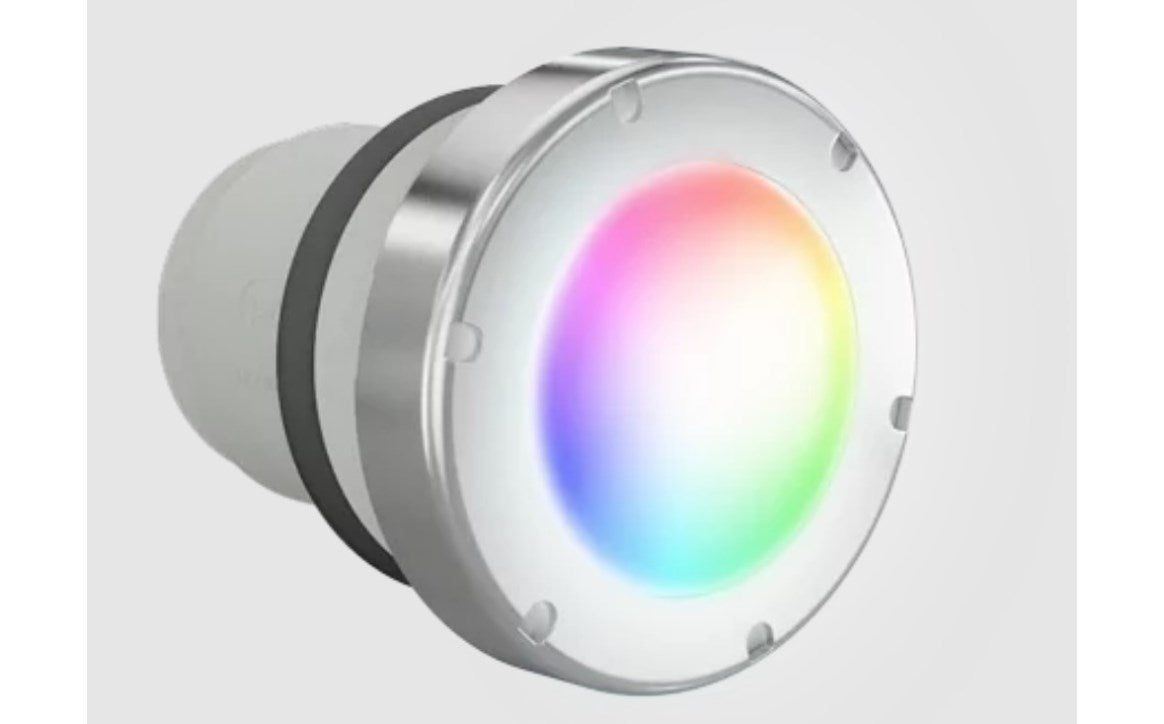 PAL Lighting 2-1/4" Multi-Color Treo Retro Nichless Pool & Spa Light with 80' Cable - 64-EGTV2-80-PF