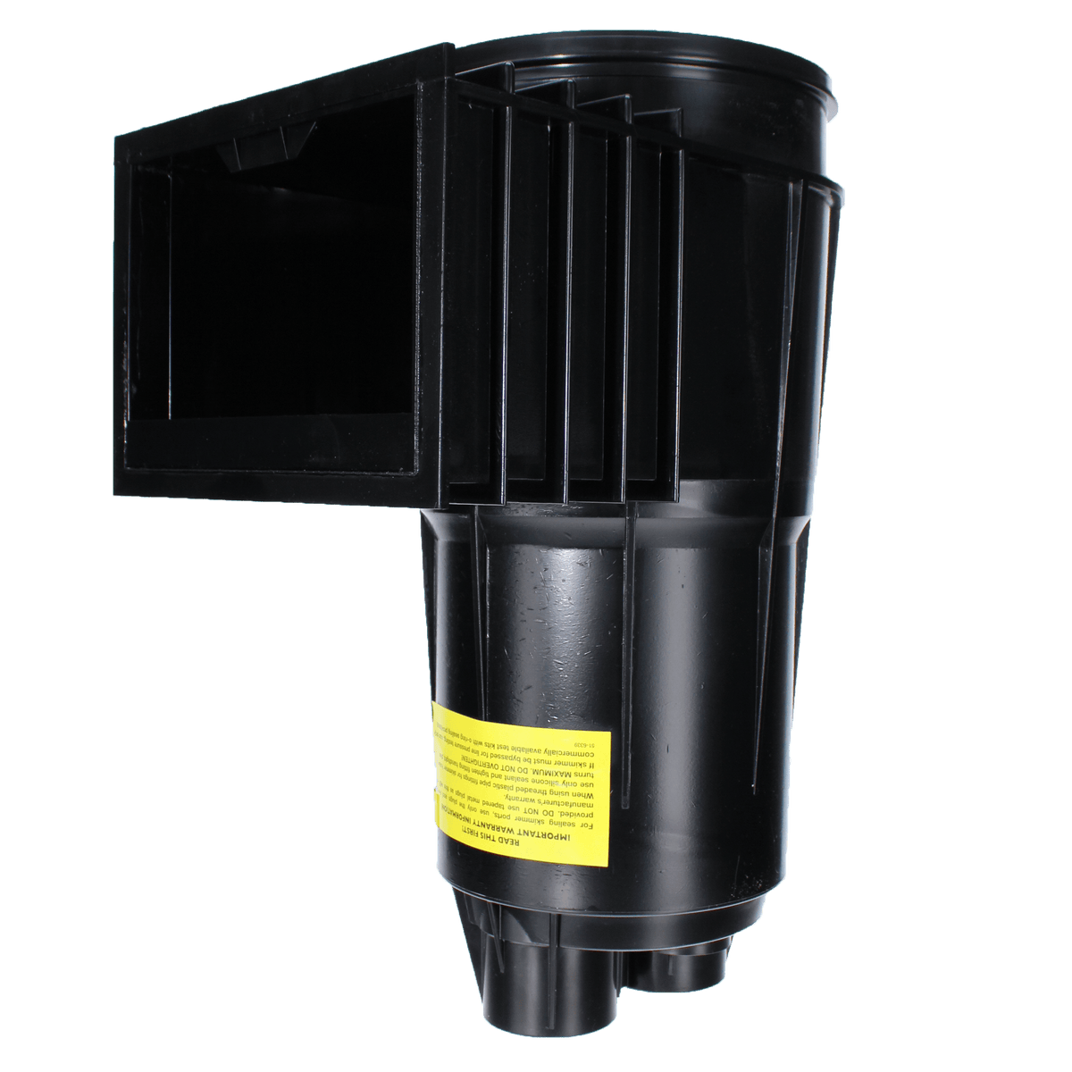 Pentair Bermuda Skimmer 2" Slip Ports Body, Lid, Black, Gunite | 506365