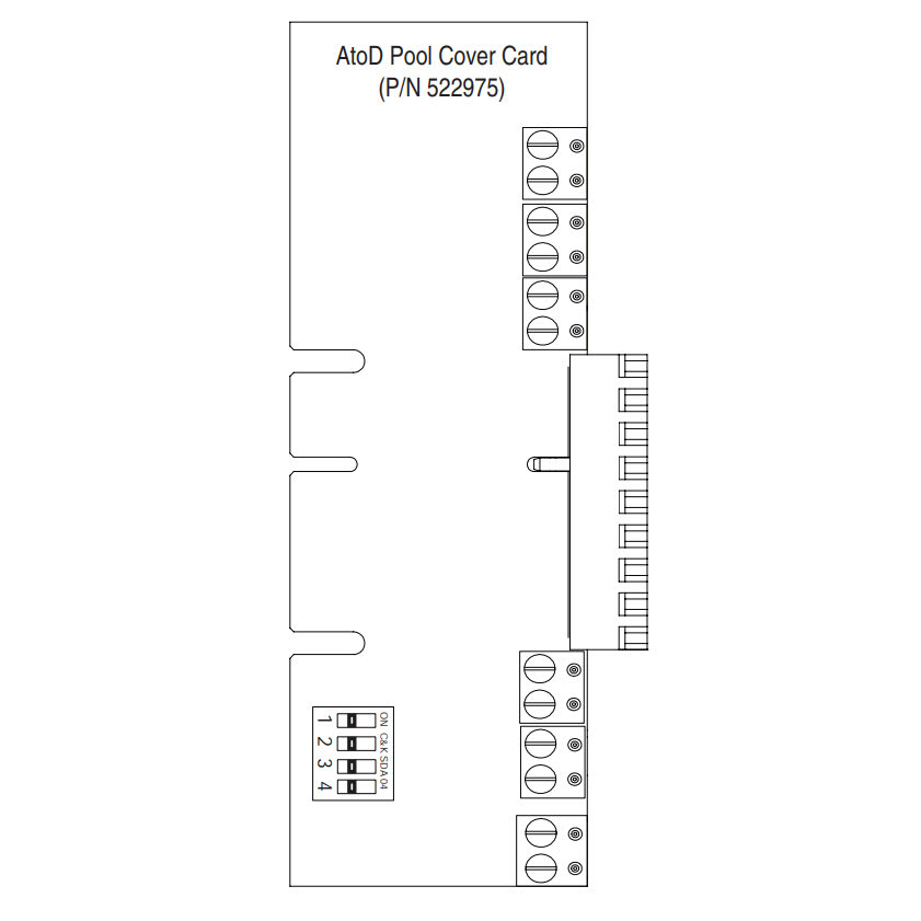 Pentair IntelliCenter Control System For Pool and Spa, Pool Cover Interface Expansion Board, Spa Command Remote | 522039Z