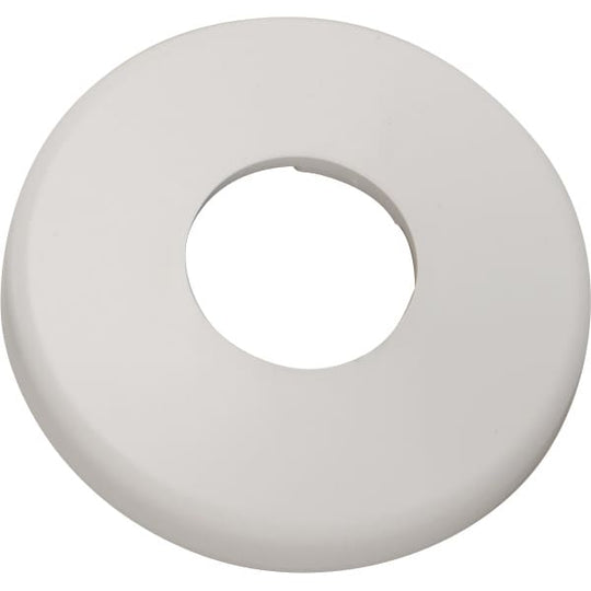 1.90" Round White Cycolac Plastic Escutcheon | 542049