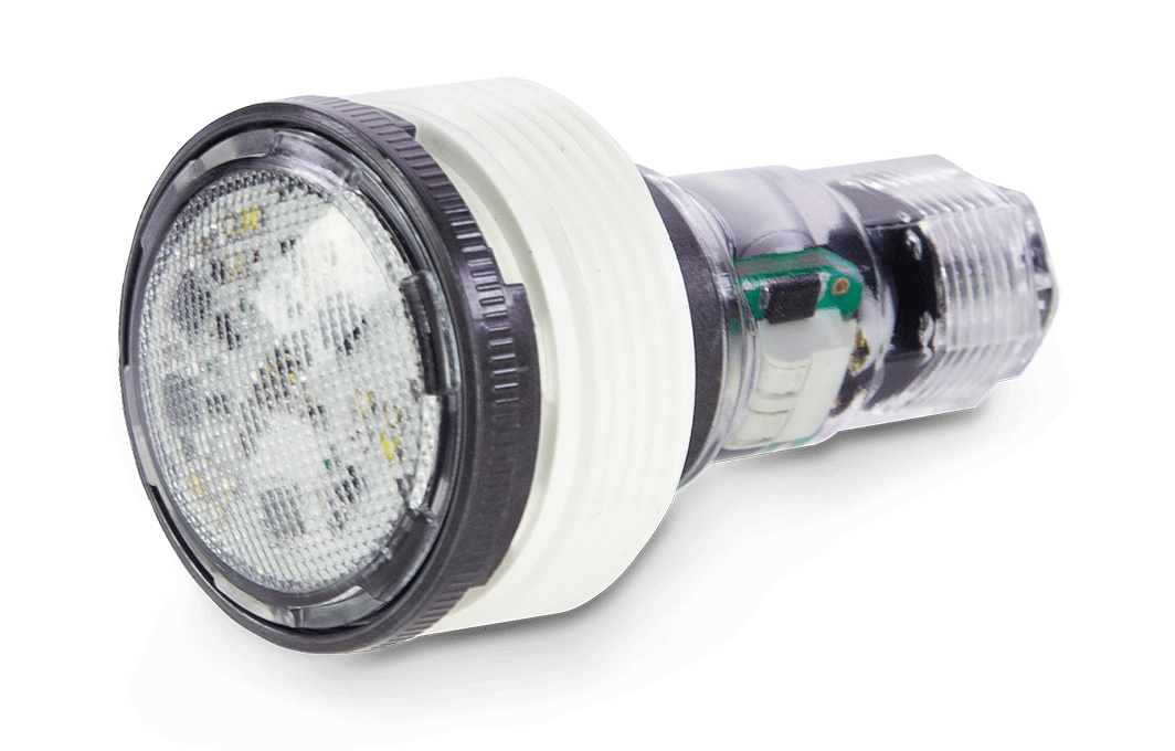 Pentair MicroBrite White LED Pool Light, 12 W, 12 V, 50' Cord, 3.5" Long | 620428