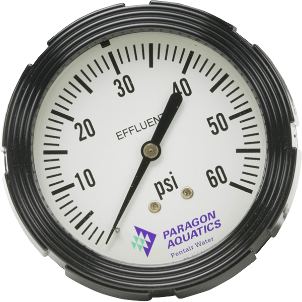 Stark Pool Filter Replacement Effluent Pressure Gauge | B4616