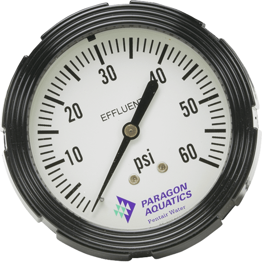 Stark Pool Filter Replacement Effluent Pressure Gauge | B4616