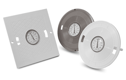 Pentair 9-3/16" Skimmer Lid with Thermometer for Pentair Aquatic Systems, Round, White | L4W