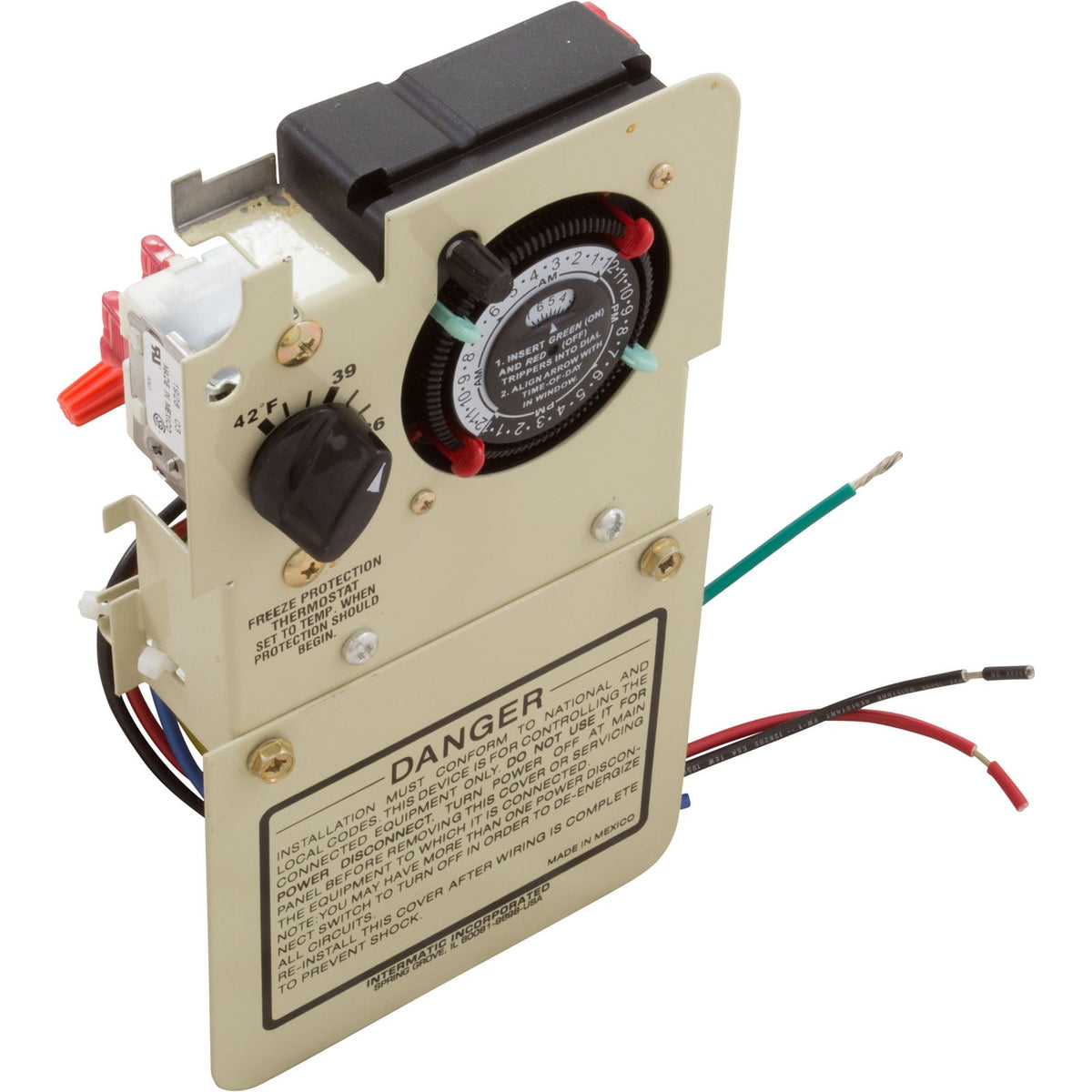 Intermatic Mechanism Therm Control Timer 240V - PF1102MT
