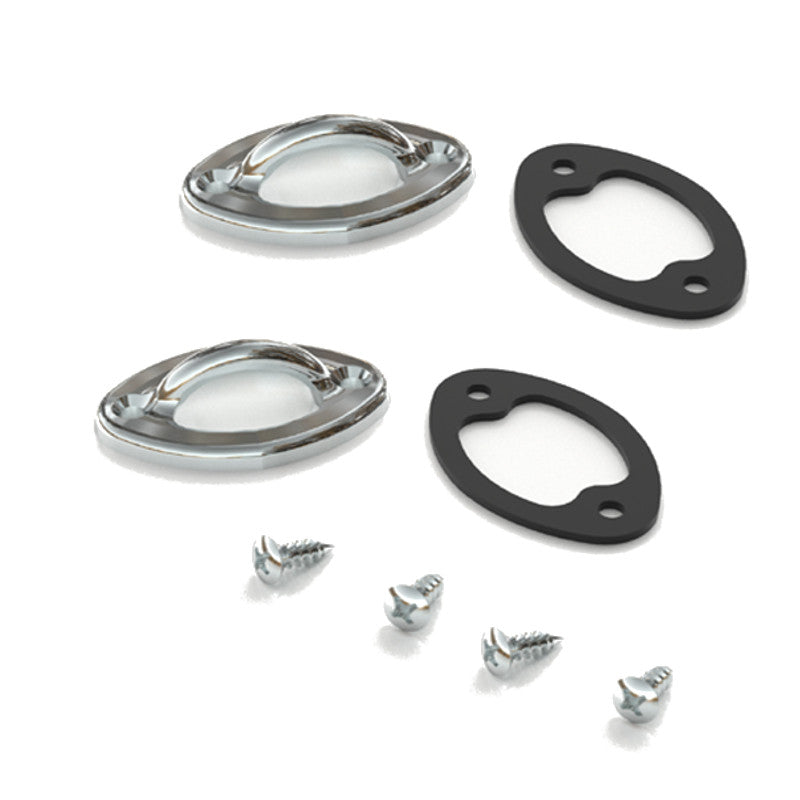 Permacast Flat Oval Eye-Packaged in Pairs - PI-76