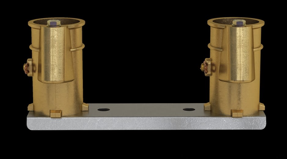 Permacast 3" Channel Bronze 8" Oc | PC3008B